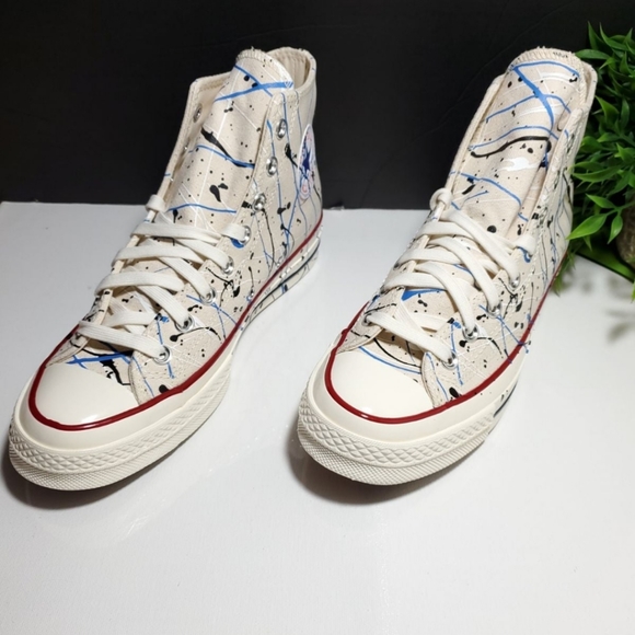 Converse Chuck 70 Hi 'Archive Paint Splatter' Unisex Mens 8=Womens10 /170802C - Picture 2 of 9